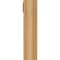 Ekena Millwork Merced Block Rough Sawn Bracket w/ Offset Brace, Western Red Cedar, 6"W x 26"D x 26"H BKT0604X26X26MRC05RWR - alternate 4